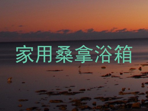 家用桑拿浴箱
