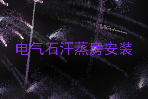 电气石汗蒸房安装