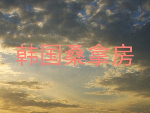韩国桑拿房