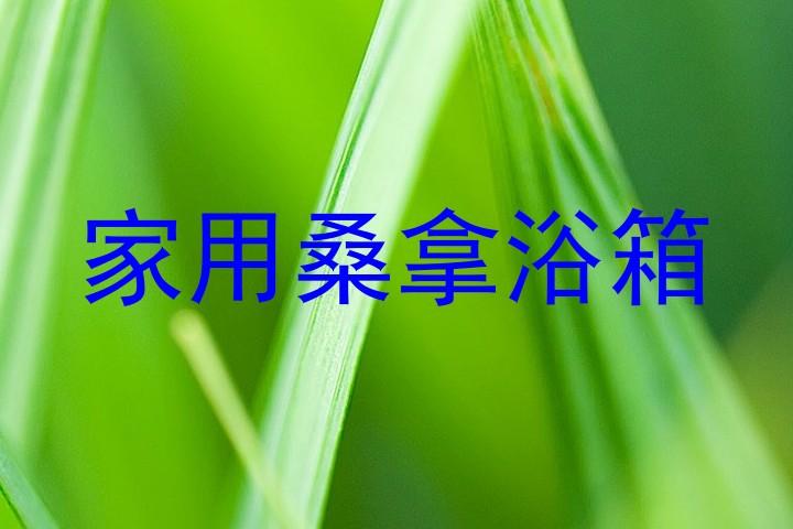 家用桑拿浴箱