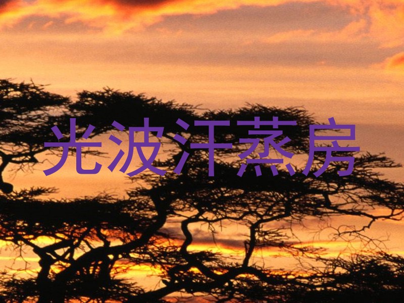 光波汗蒸房
