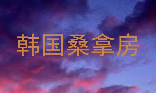 韩国桑拿房